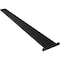 Ekena Millwork 2 1/2"W x 32"D Countertop Island Steel Heavy Duty Bracket w/ Flange, Powder Coated Black BKTM02X32IBPBL - alternate 2